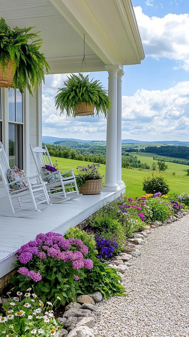 27 Charming Farmhouse Landscaping Ideas to Try