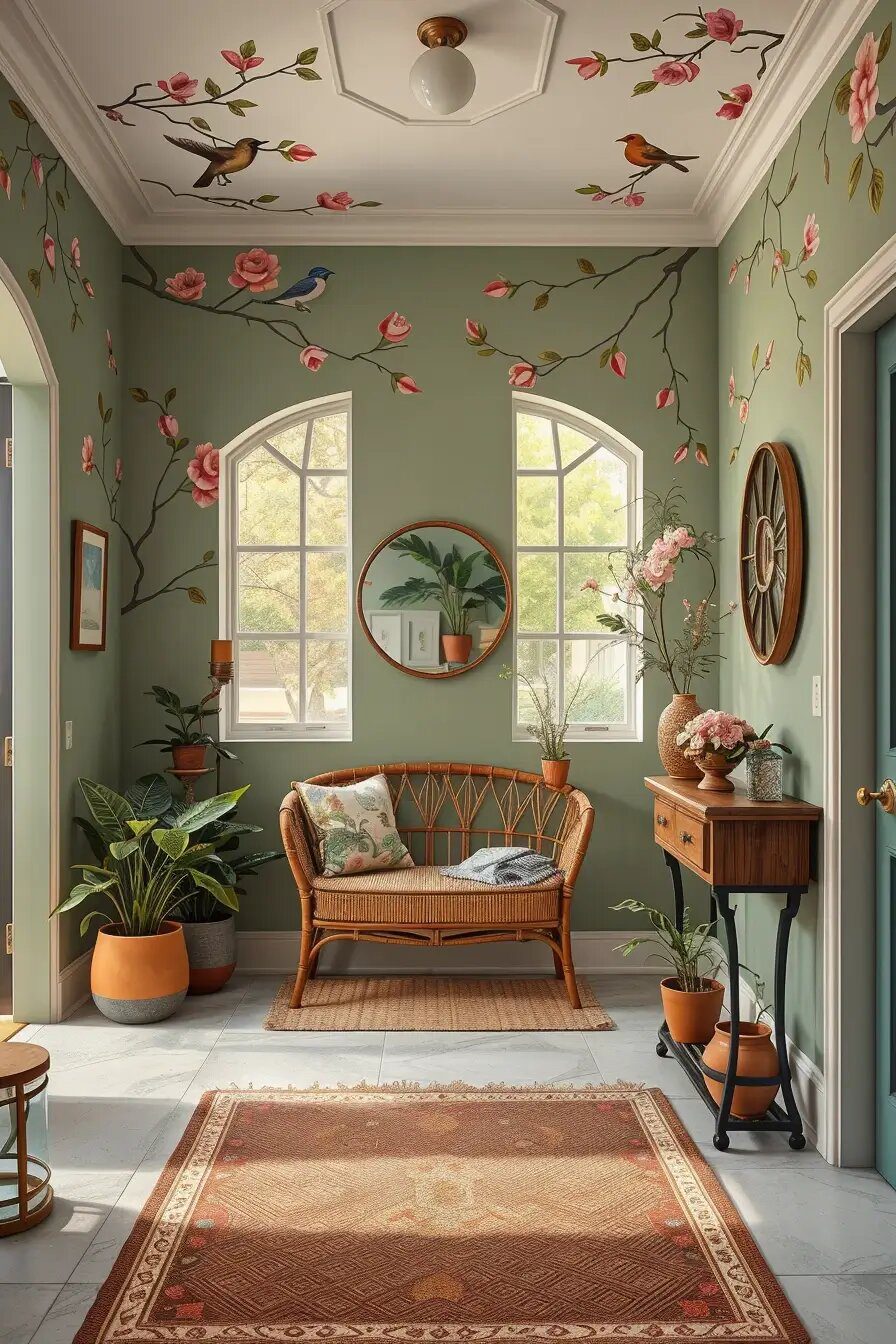 63 Hand-Painted Entryway Accents for a Memorable Welcome