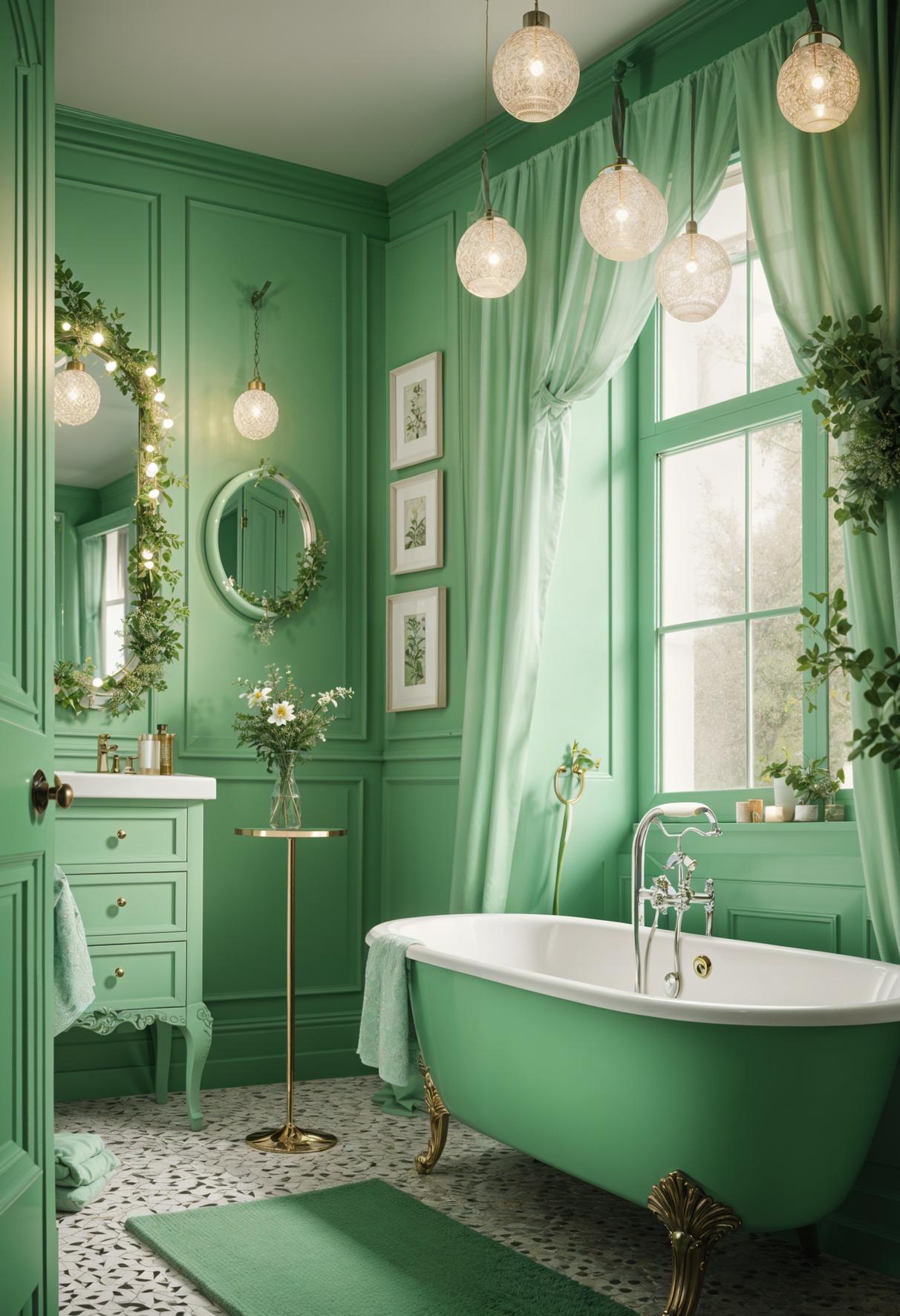27 Green Bathroom Ideas for a Fresh, Calming Look