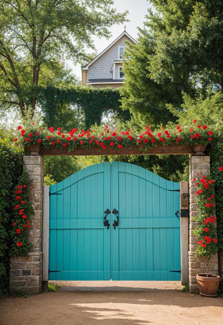 19 Farmhouse Gate Ideas for Charming Entrances