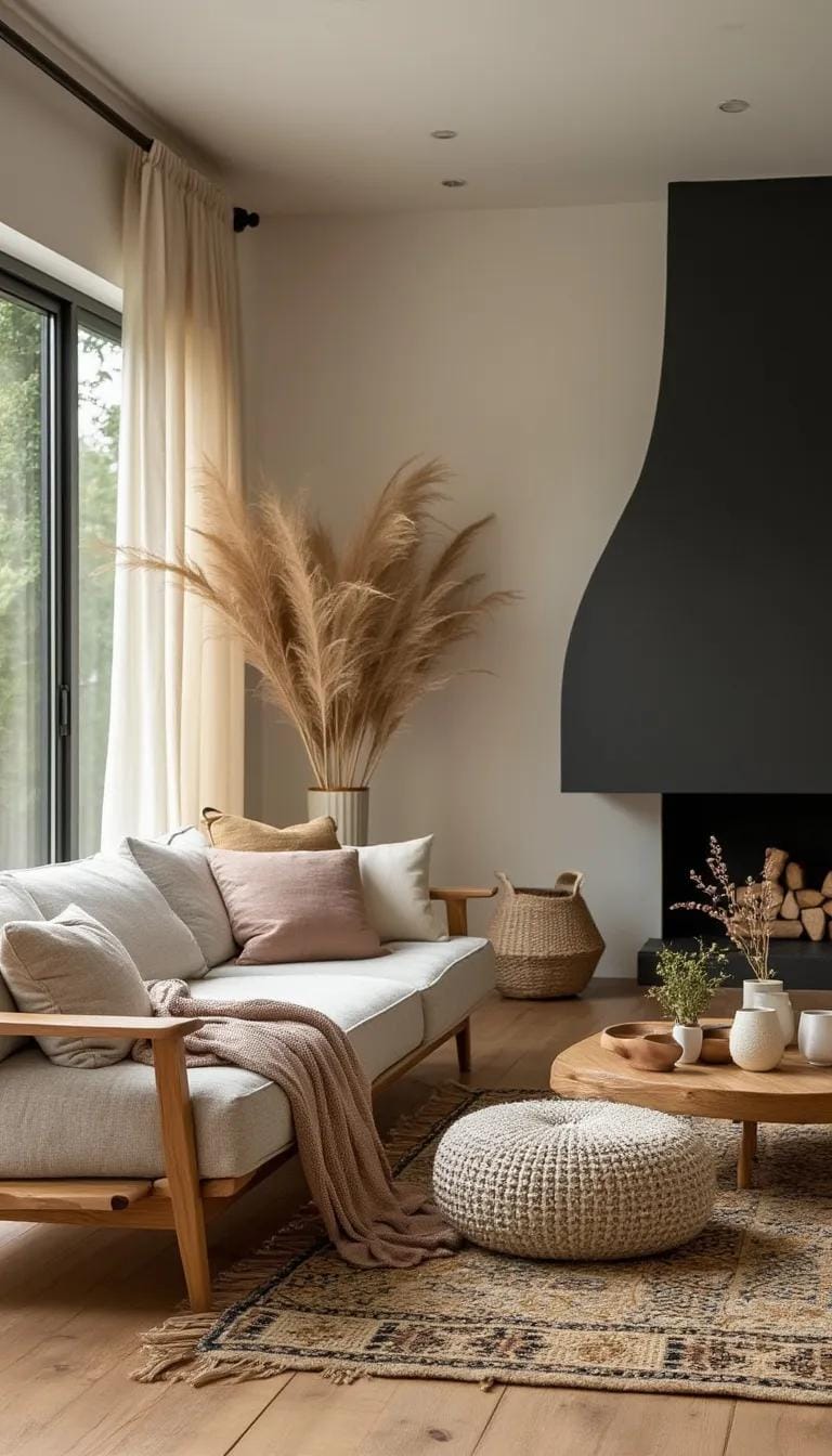 21 Organic Modern Living Room Ideas Worth Copying