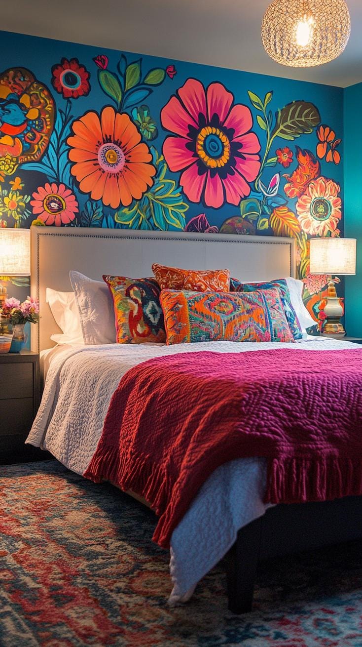 21 Colorful Boho Bedroom Ideas With Whimsical Hippie Flair