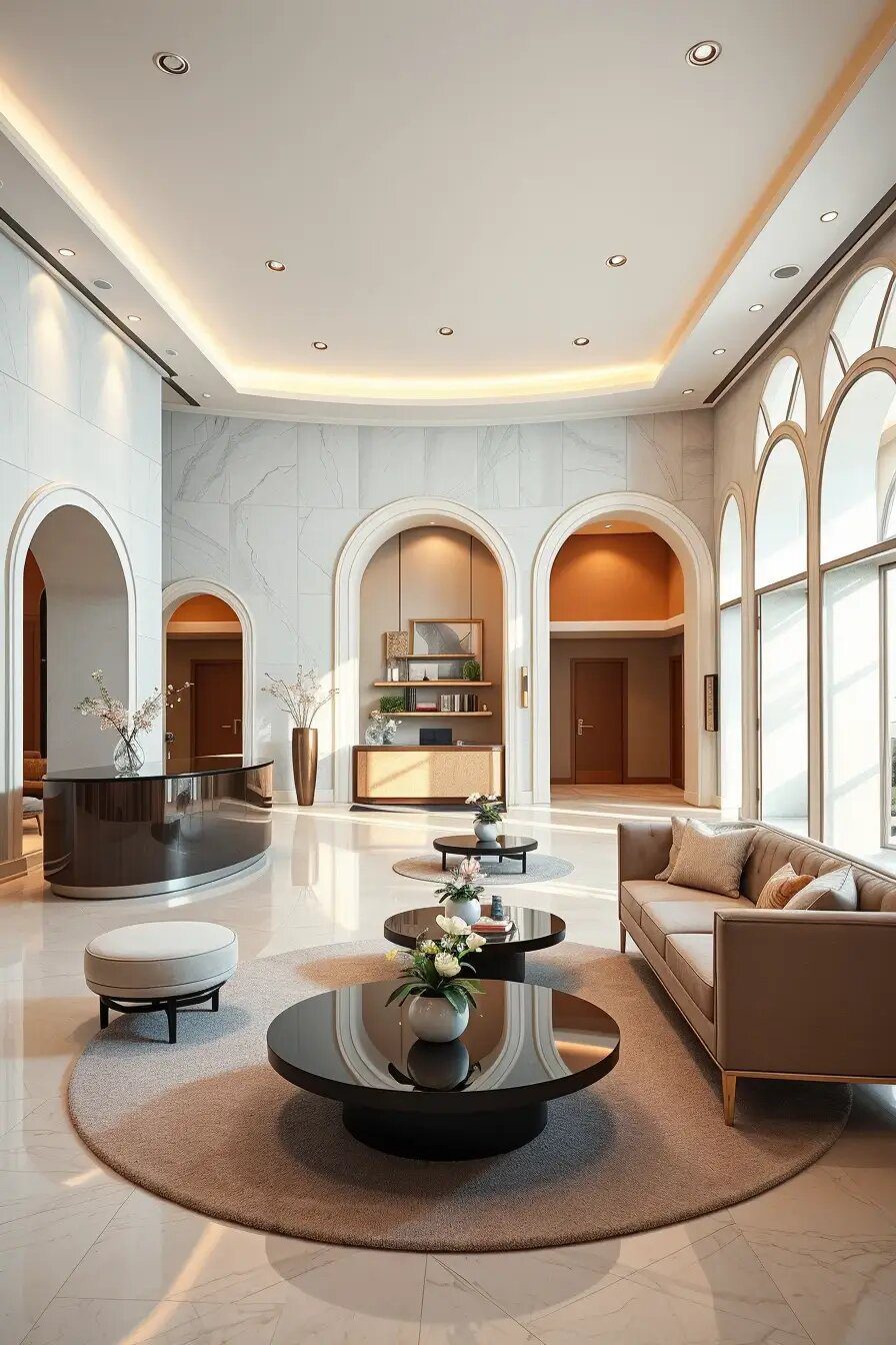 68 Minimalist Lobby Ideas for Modern Interior Spaces