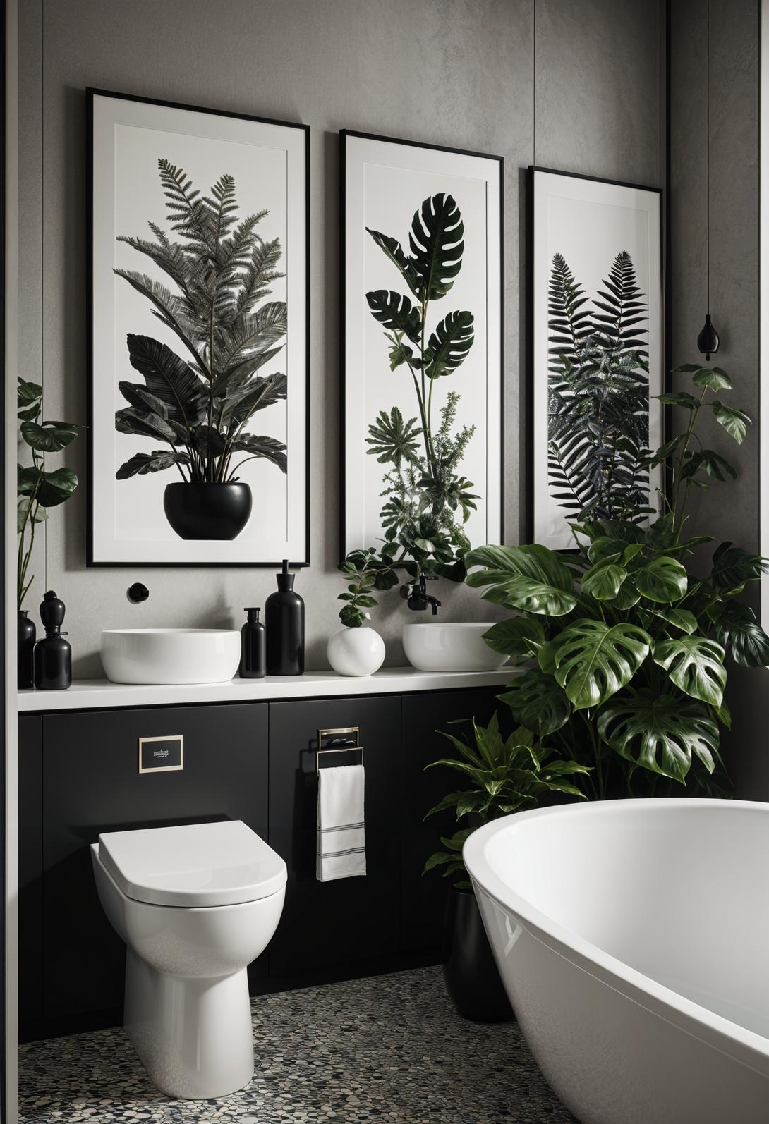 19 Black and White Bathroom Ideas Worth Copying