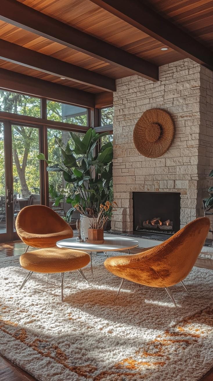 20 Mid-Century Modern Fireplace Makeover Ideas to Try