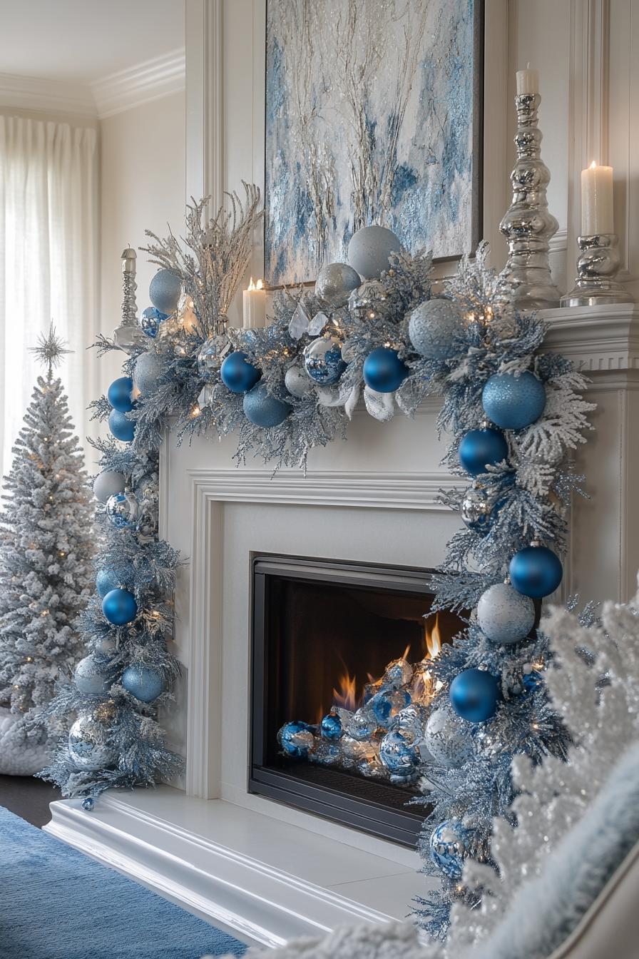 21 Blue Christmas Decor Ideas Worth Copying This Year