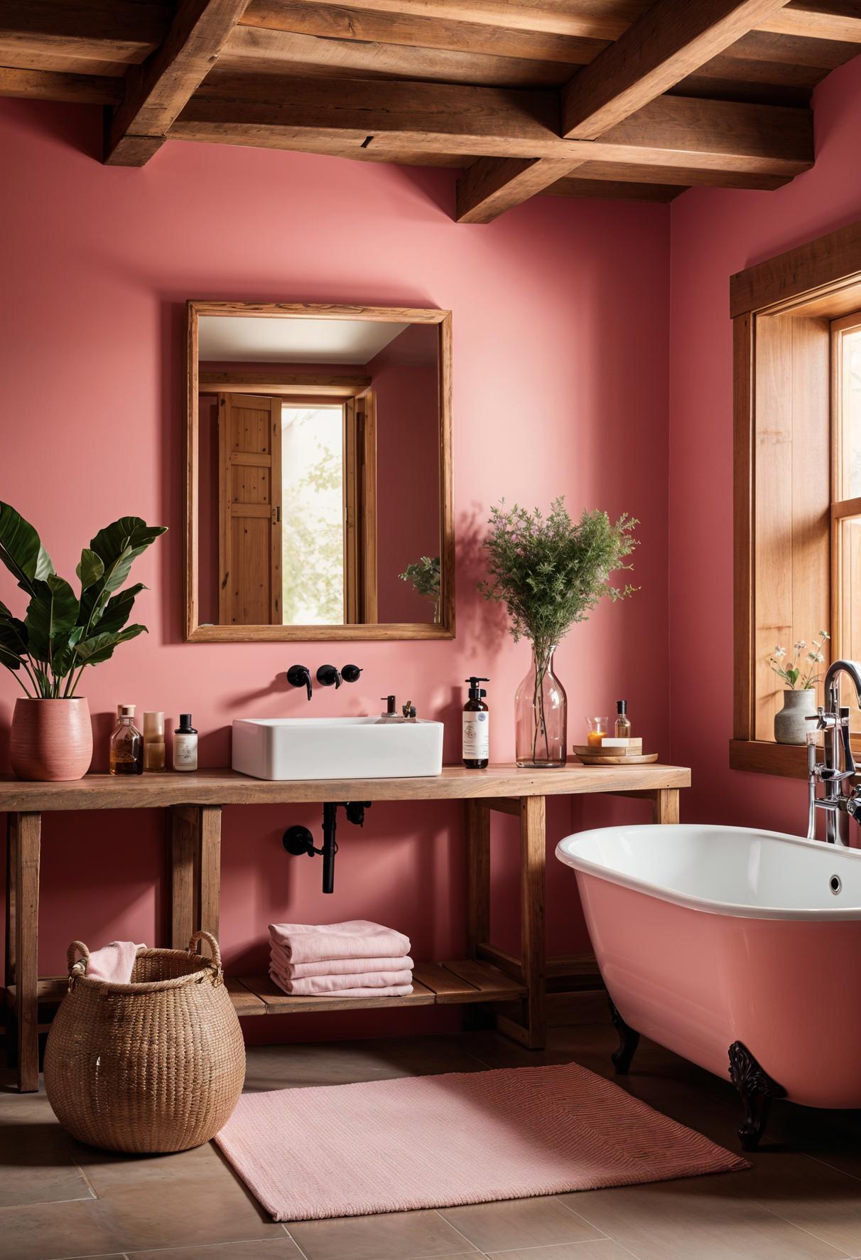 22 Pink Bathroom Designs Worth Copying