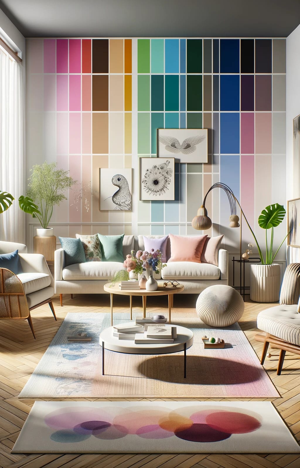 25 Mid-Century Modern Living Room Color Palette Ideas