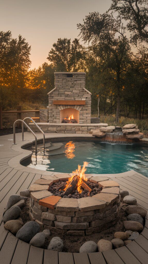 23. LED Lighting for Nighttime Pools