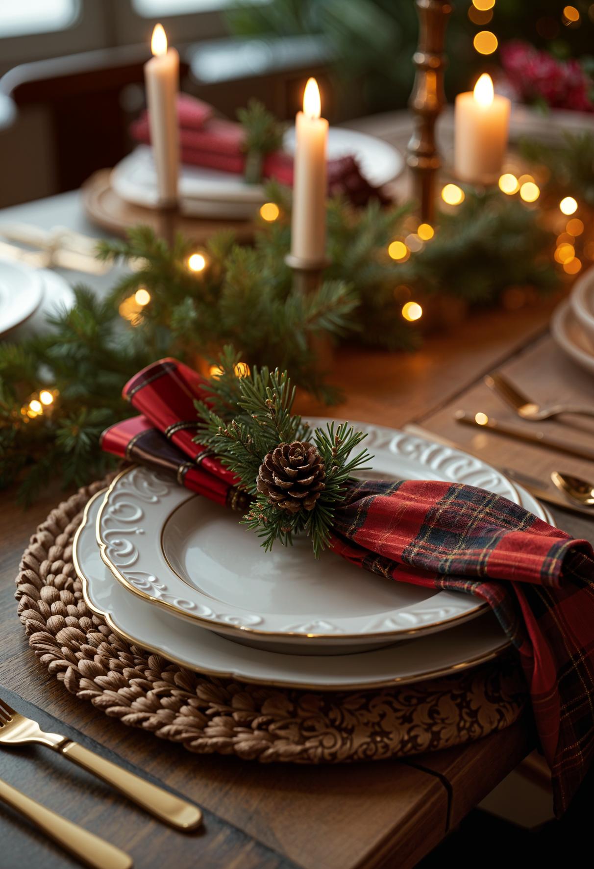 15 Simple Elegant Christmas Table Settings for Holiday Dining