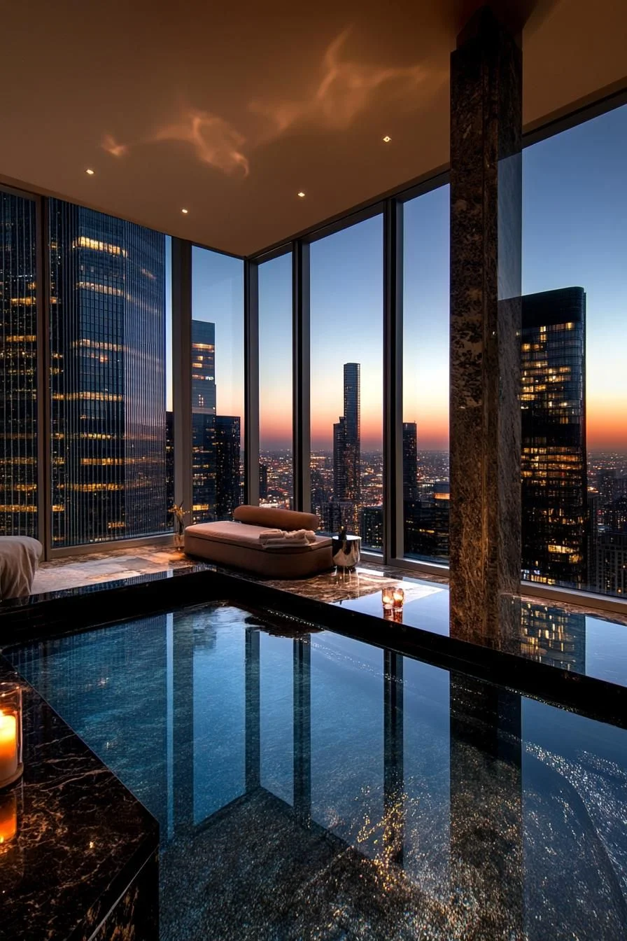 A Top-Floor Treat at Twilight