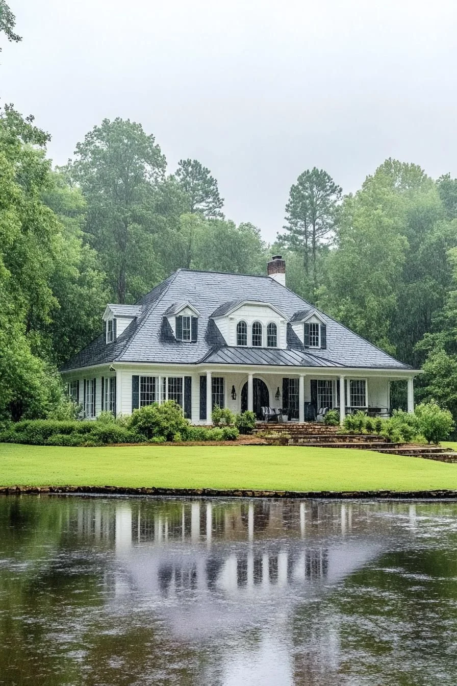 A Storybook Home Beside Tranquil Waters