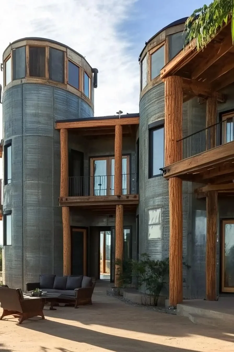 The Rustic and Round Silo House Adventure