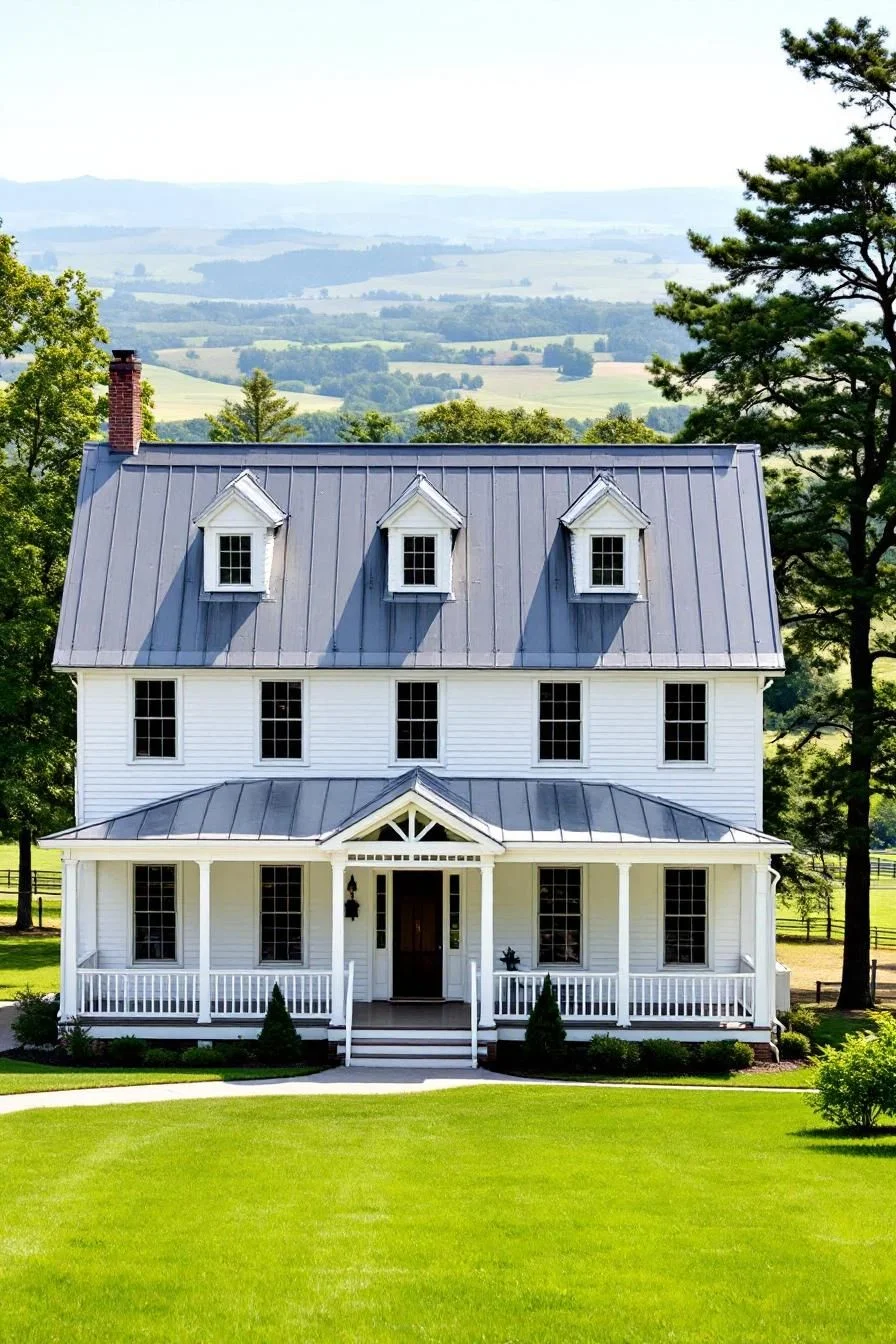 Country Style on a Hilltop Lot