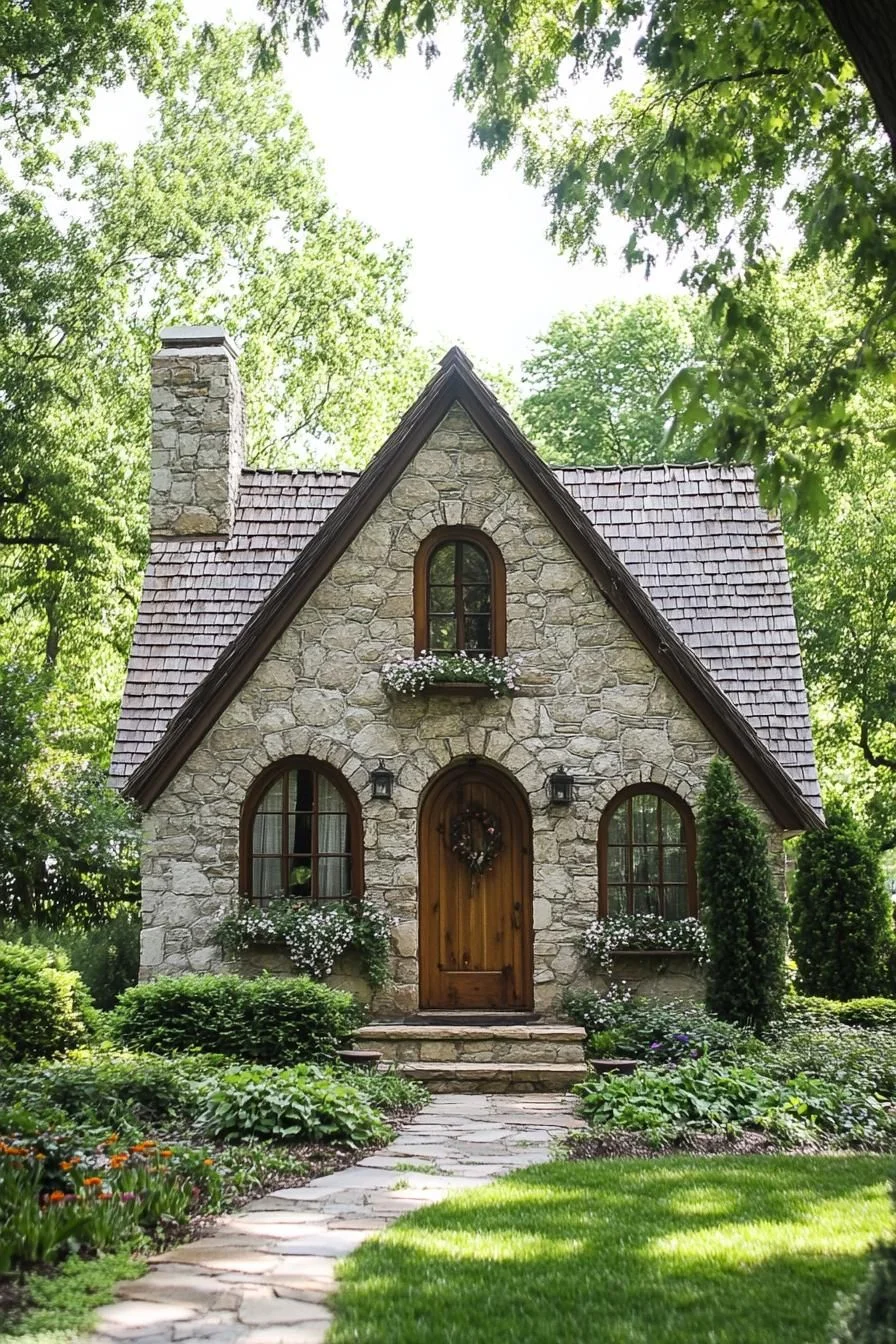 Stone Cottage with Fairy Tale Charm