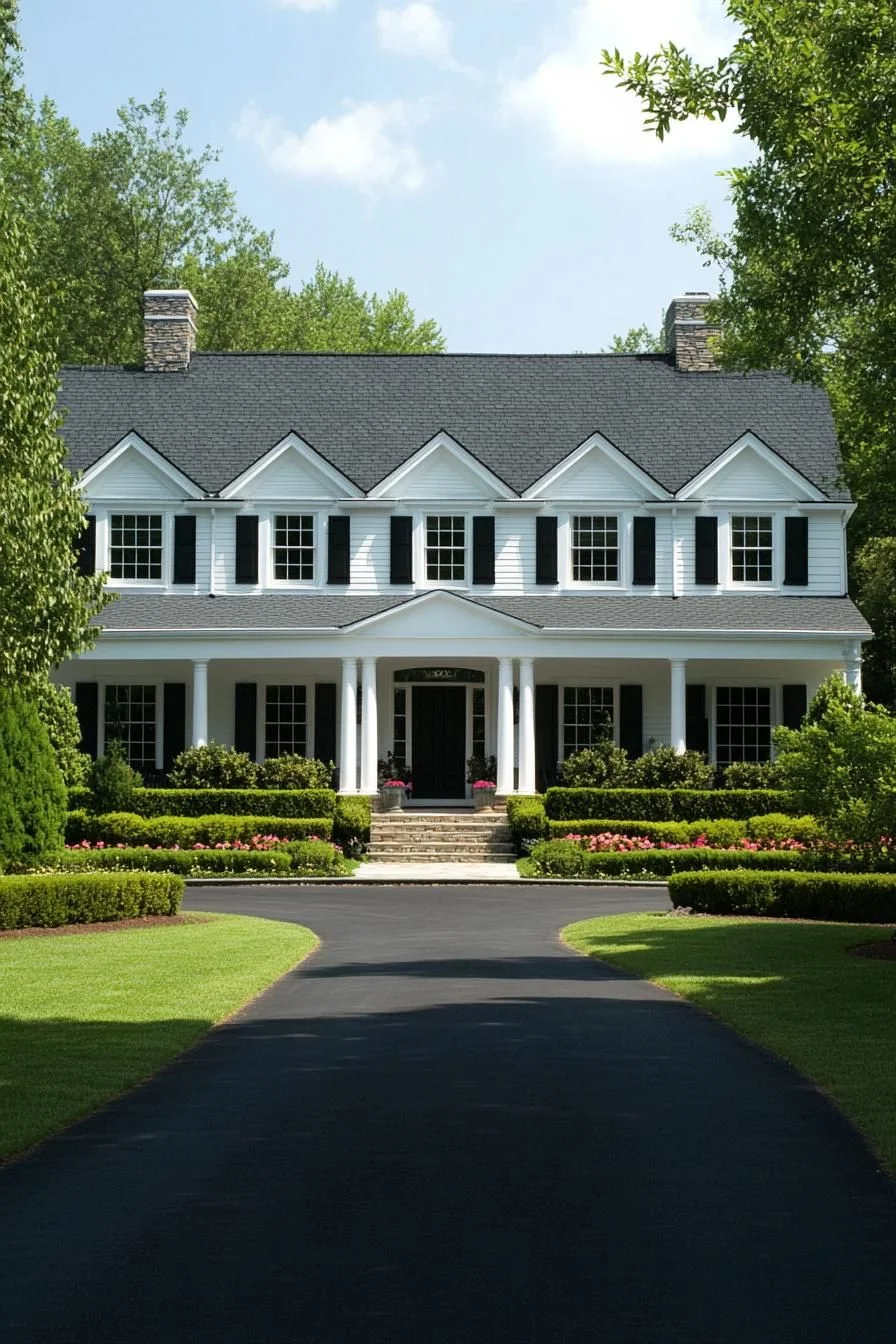 Colonial Charm Amidst Verdant Bliss
