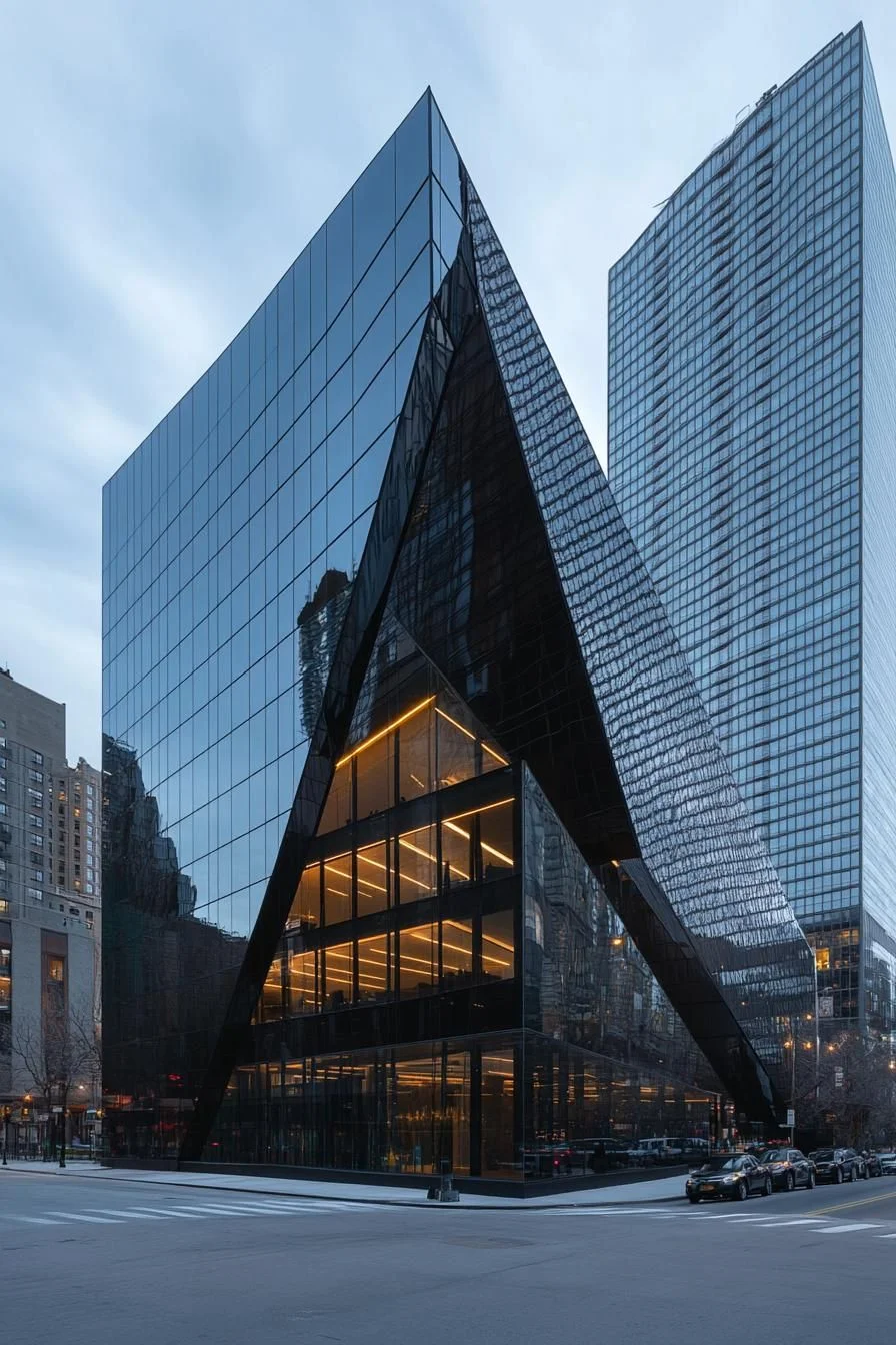 Triangular Prisms in Elegant Urban Form