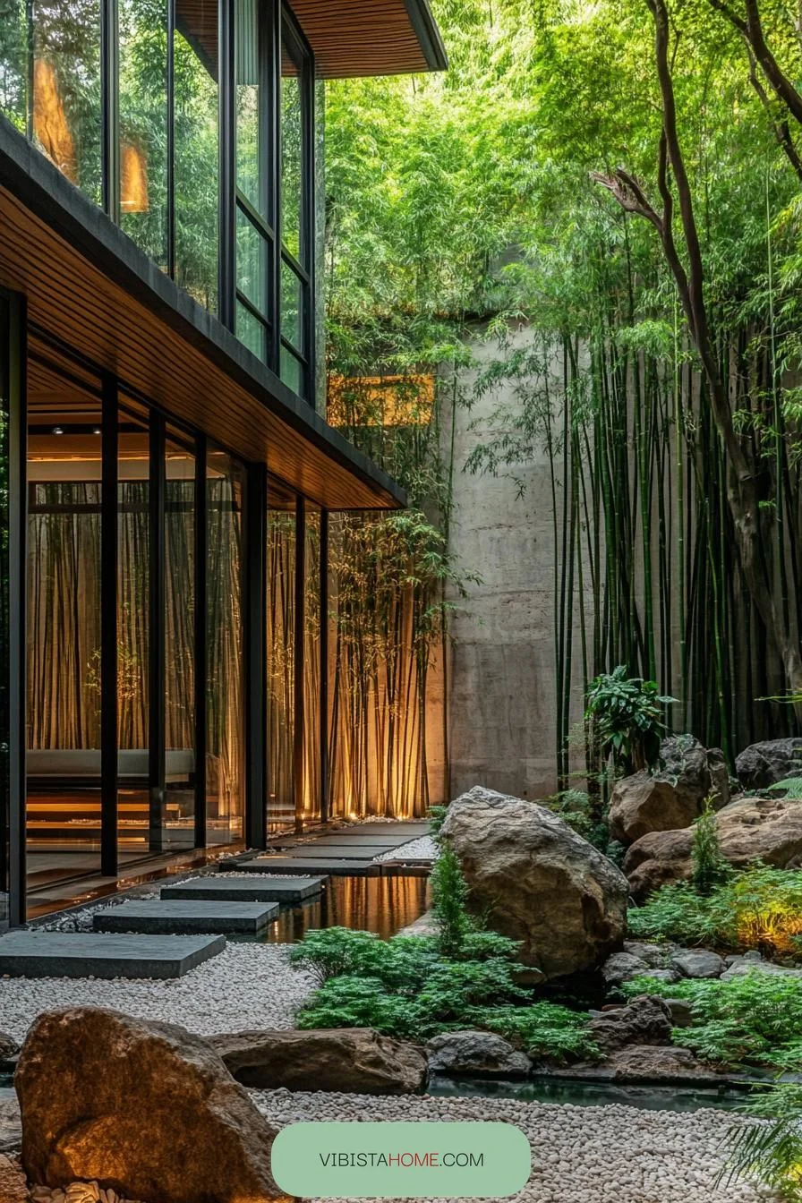 Minimalist Zen Garden Landscaping - photo 4