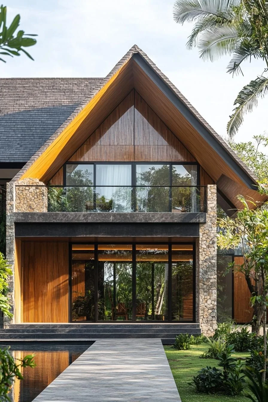 A-Frame Allure: Bali's Cradle in Nature