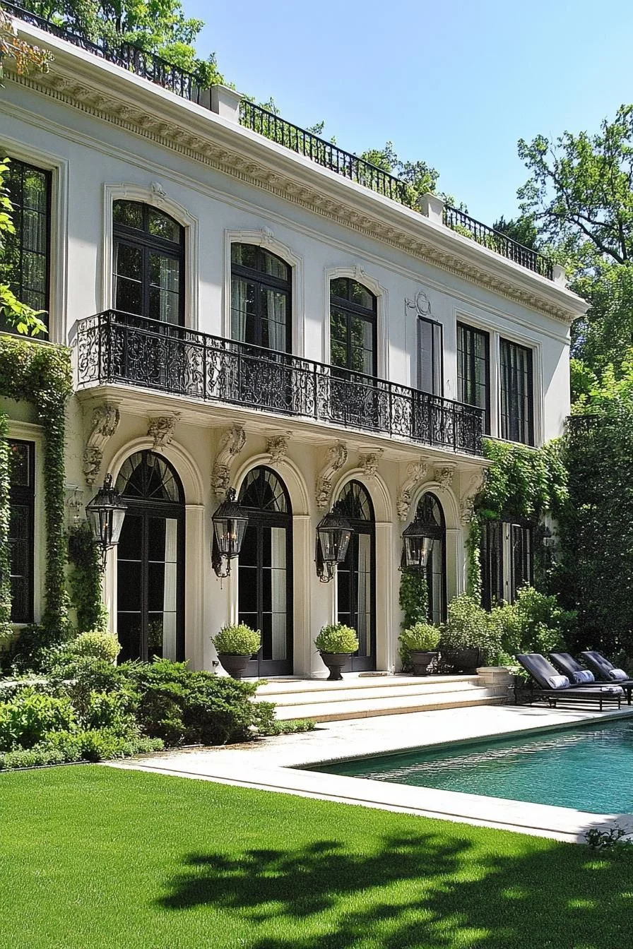 Elegant Poolside Retreat