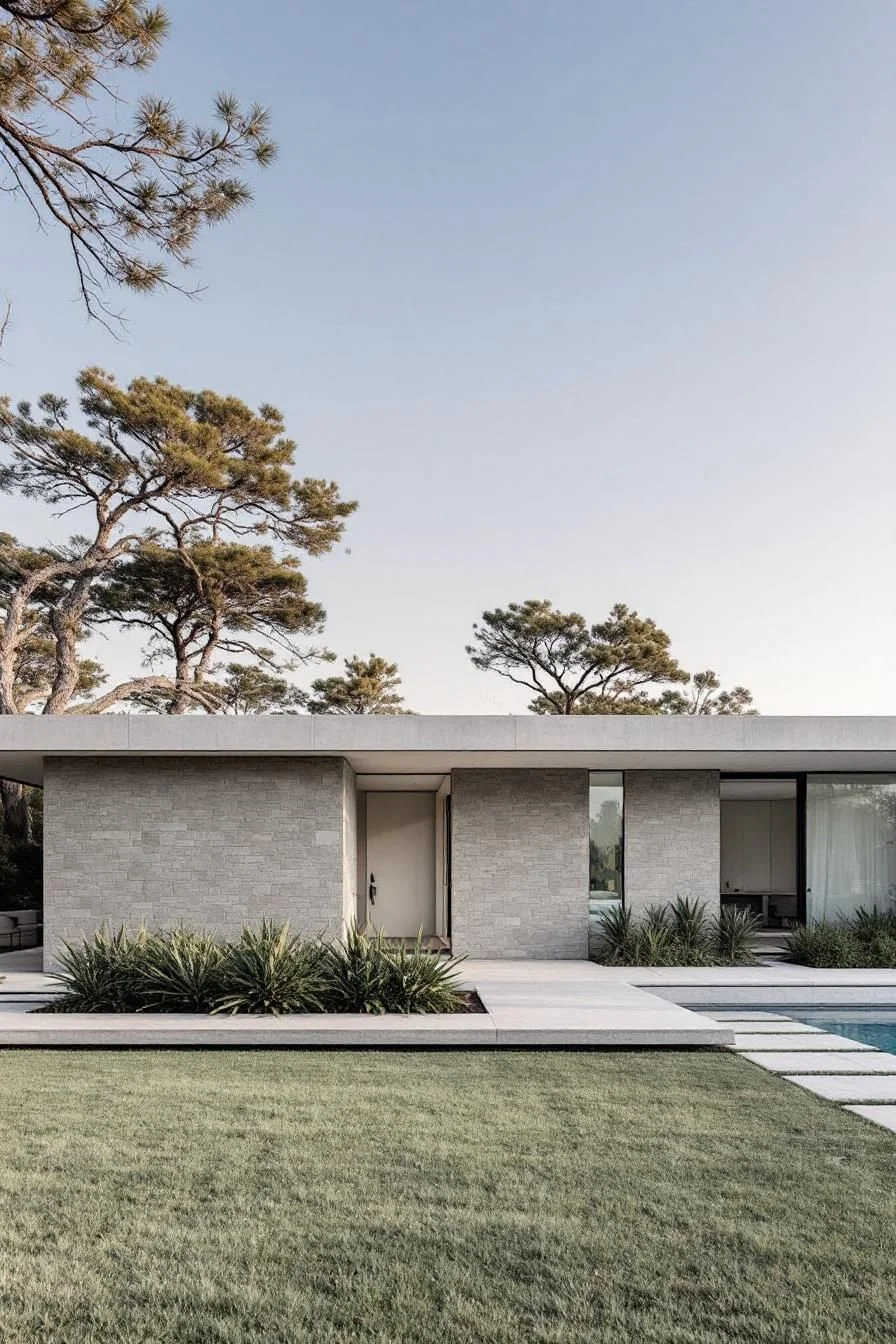 Concrete Cuboid Cabana