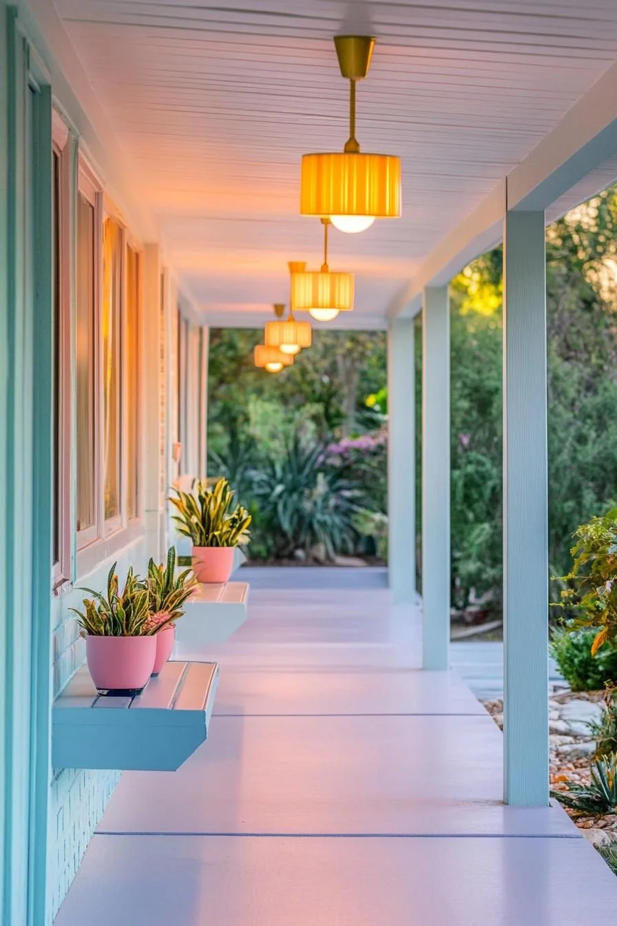 Retro-inspired Outdoor Lighting