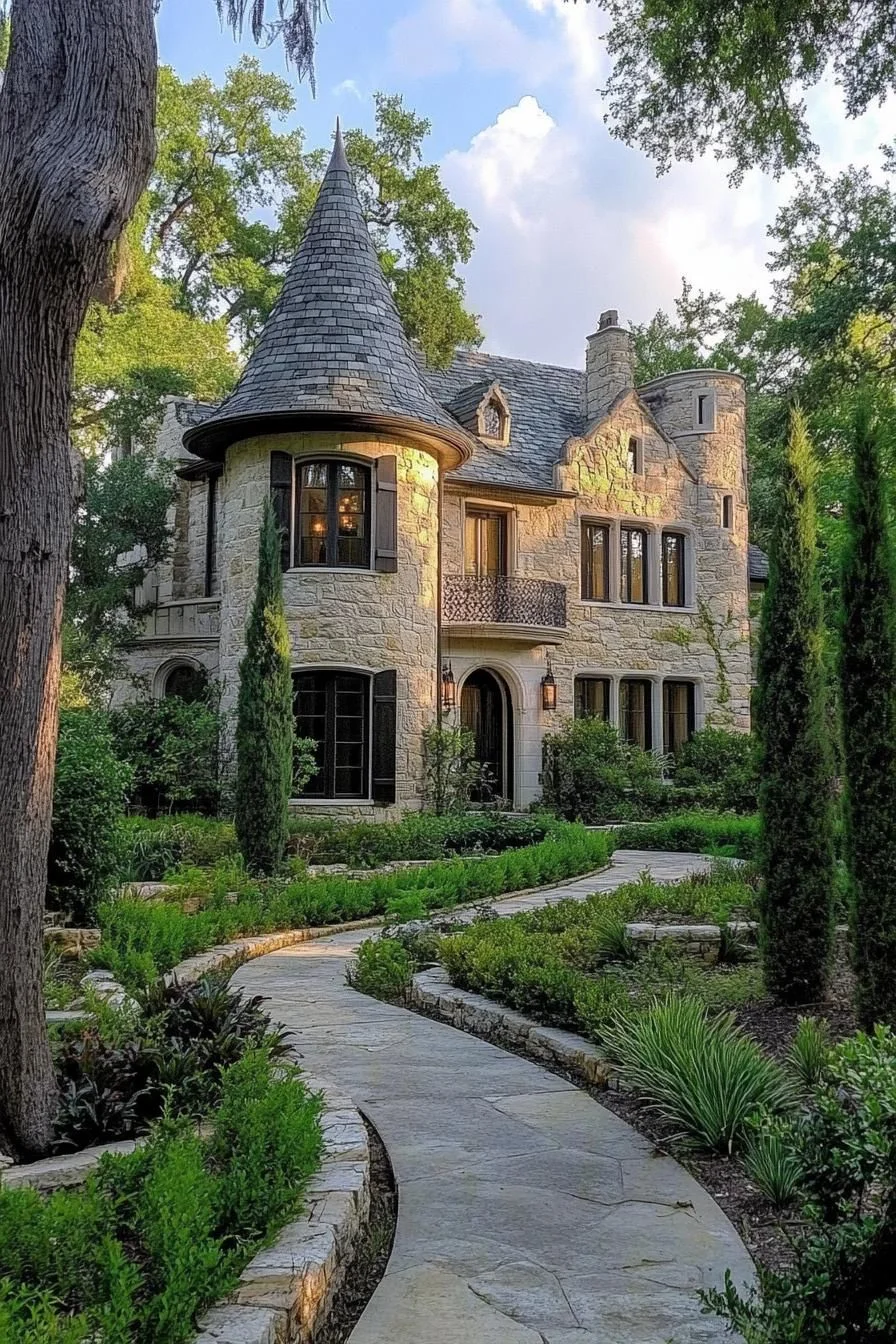 A Majestic Sanctuary in Turreted Stone