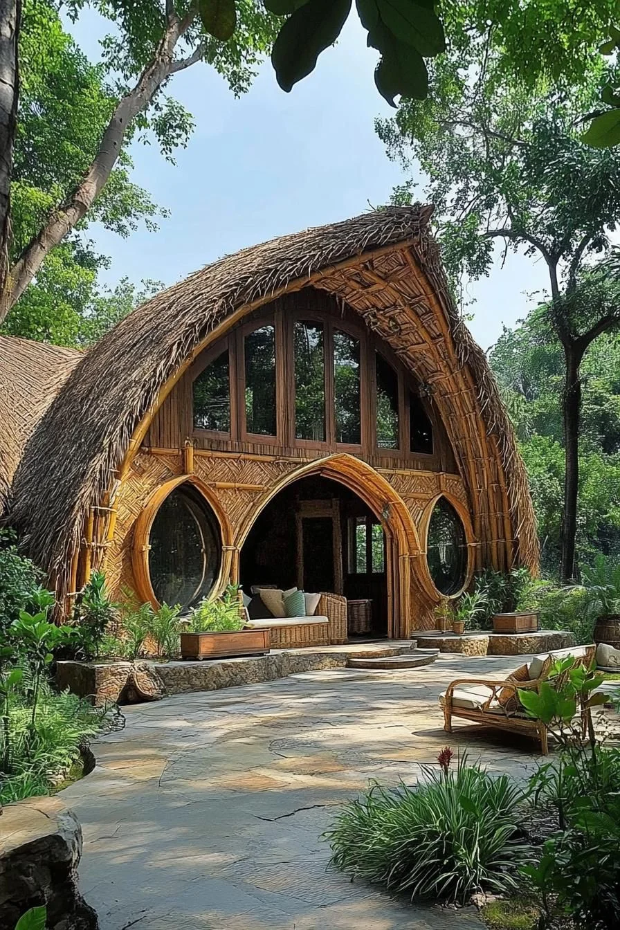 Bamboo Enclave: An Arboreal Escape Home