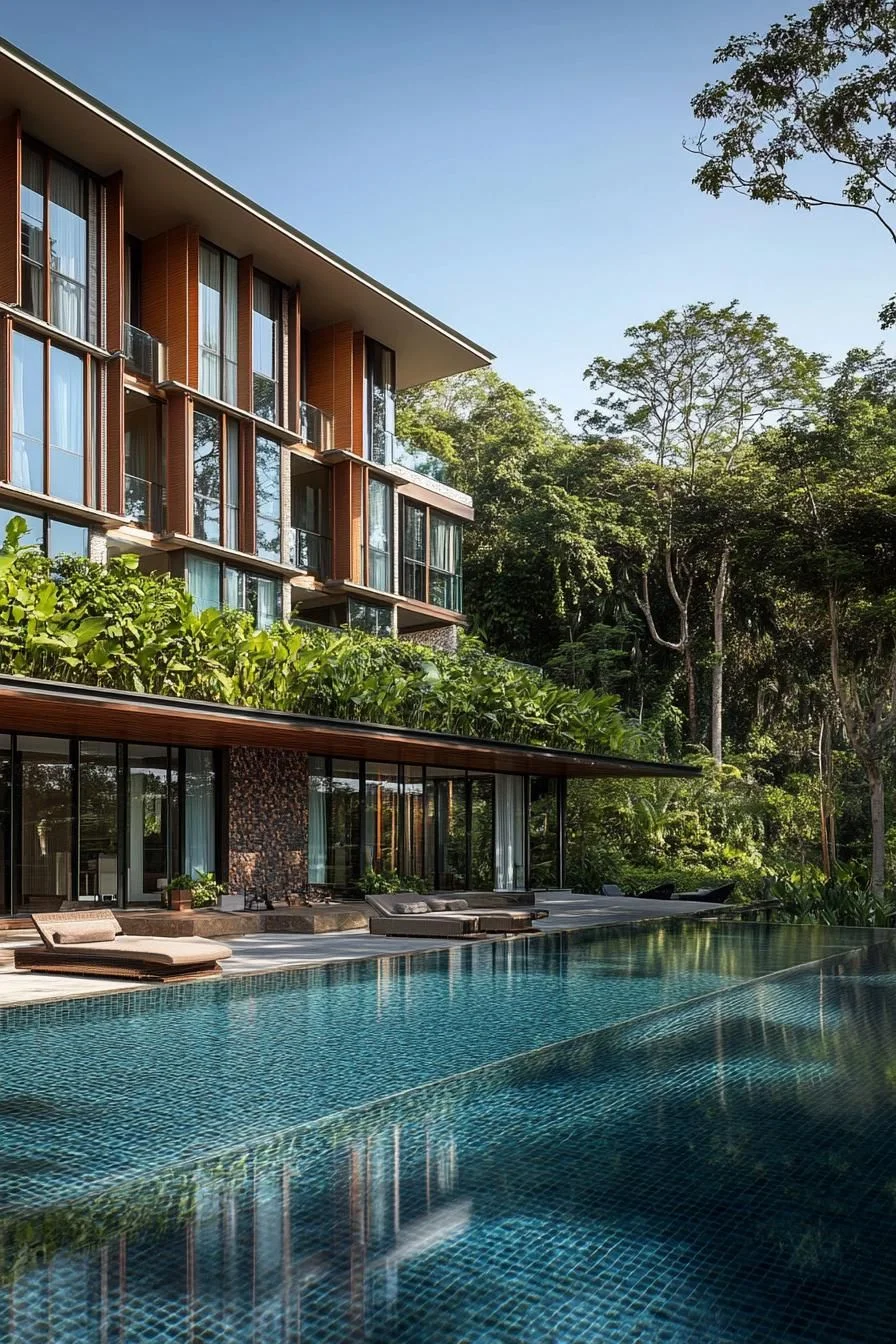 An Aqua-Toned Tropical Dreamscape