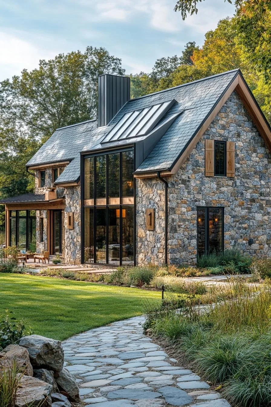 A Modern Stone Barn Story