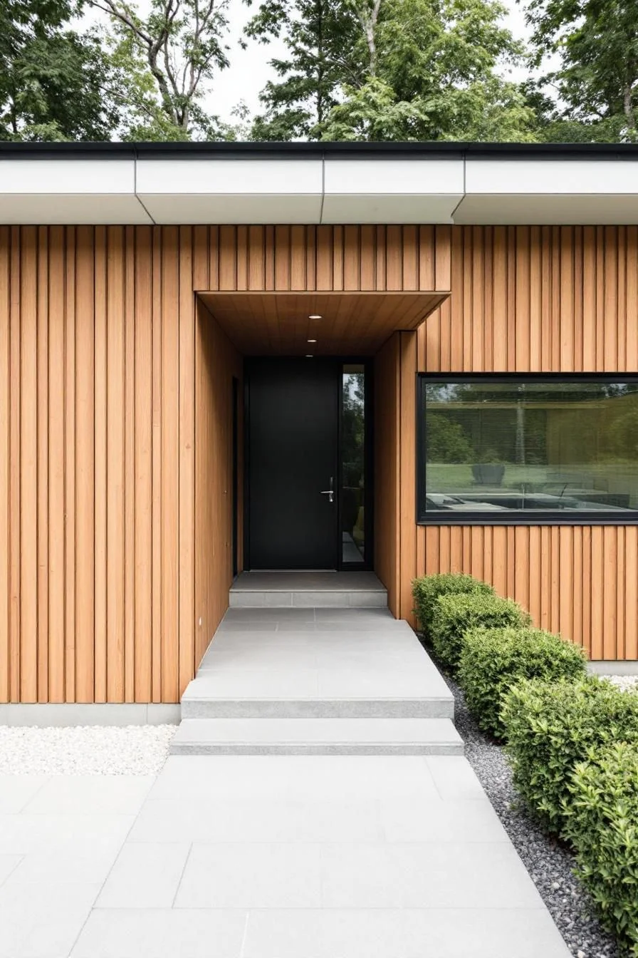 Classic Timber Facade Threshold