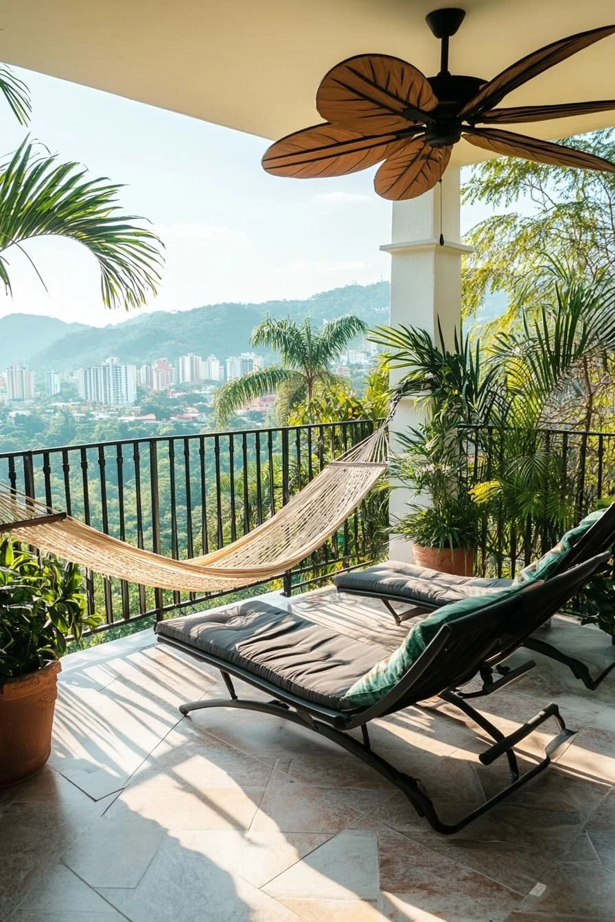 Hammock Hideaway: A Breezy Balcony Retreat