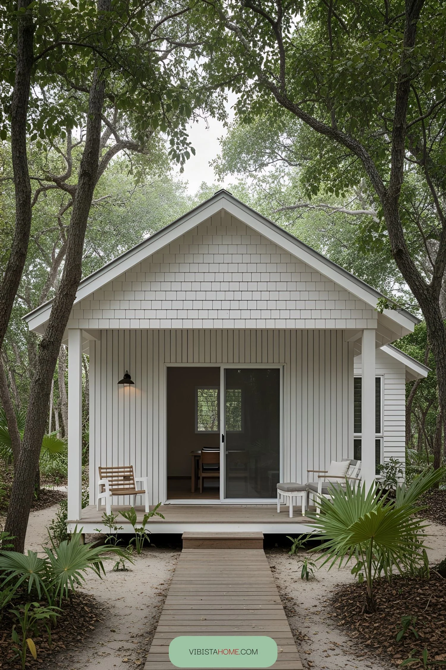 A Quiet Cabin Tucked in the Coastal Trees