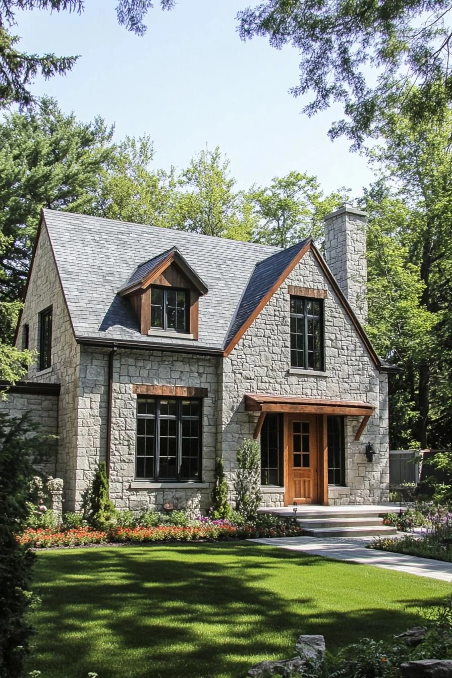 Storybook Stone Cottage in the Grove