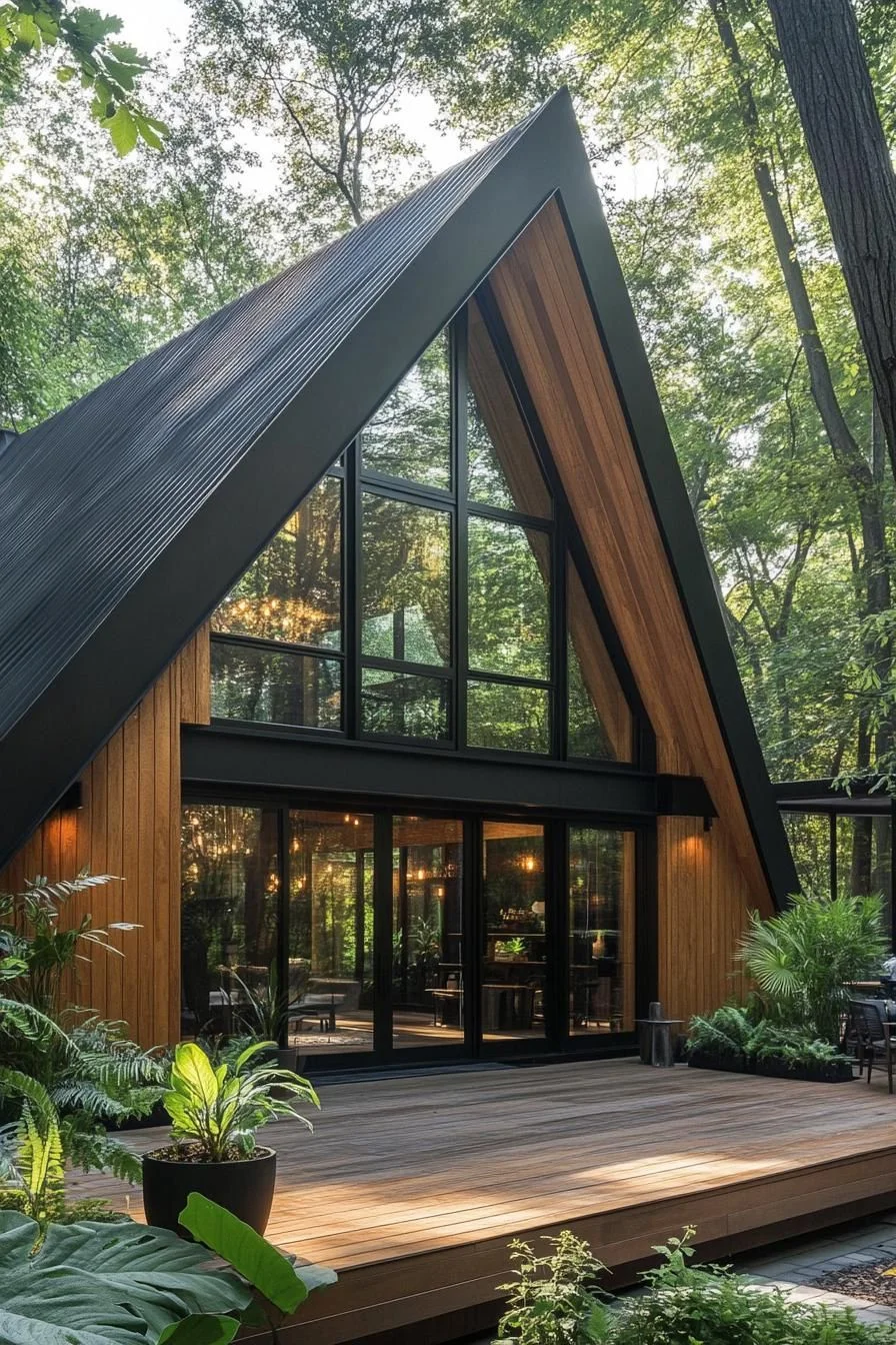 A Triangular Sanctuary: A-Frame Zen