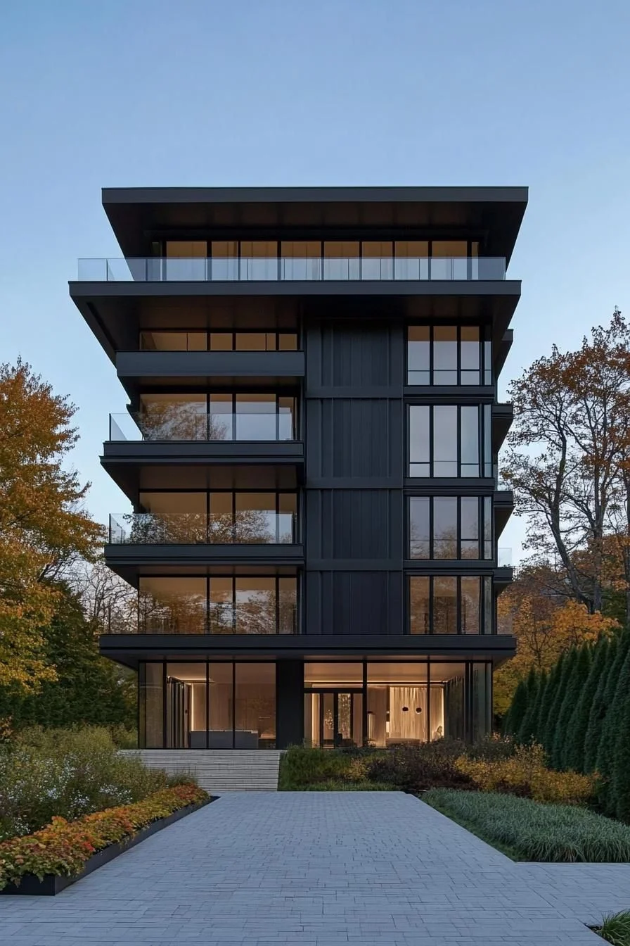A Glassy Pinnacle of Modern Design