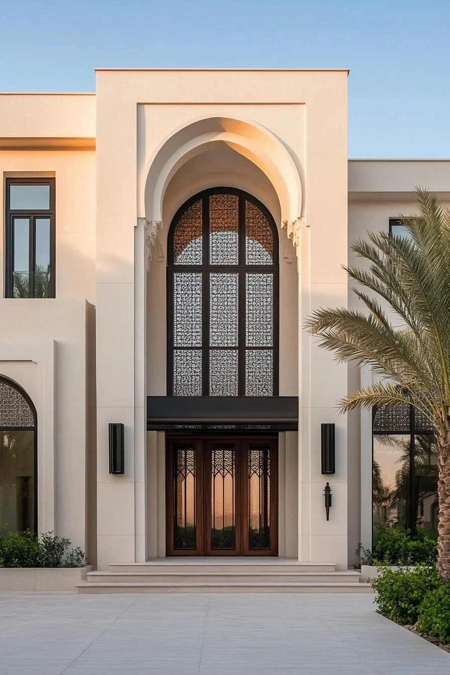 A Grand Entrance of Light and Shade