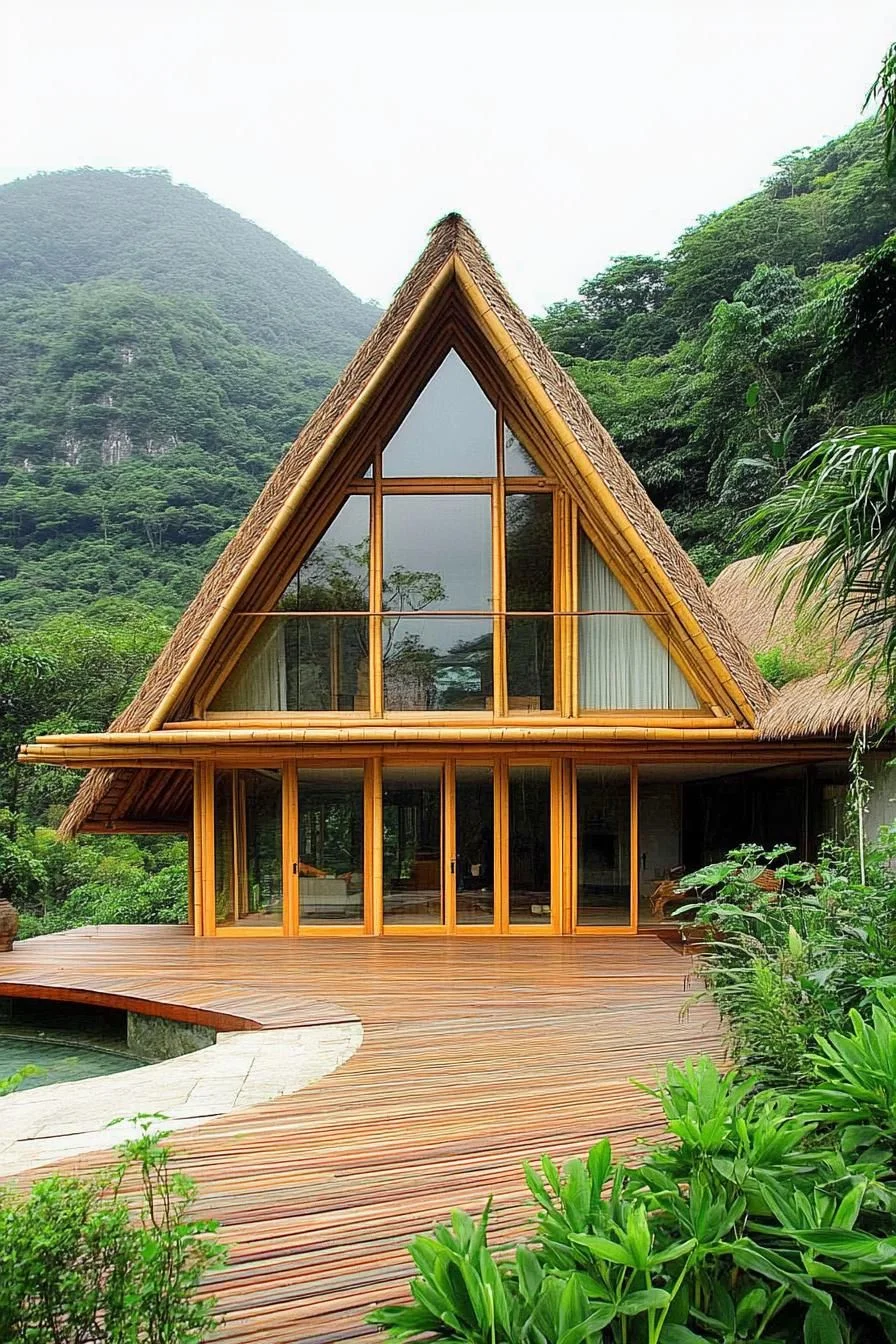 Bamboo Bliss: Tropical Tranquility at Home