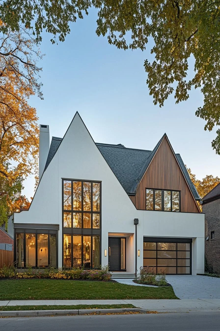 Tudor Chic with a Modern Peek