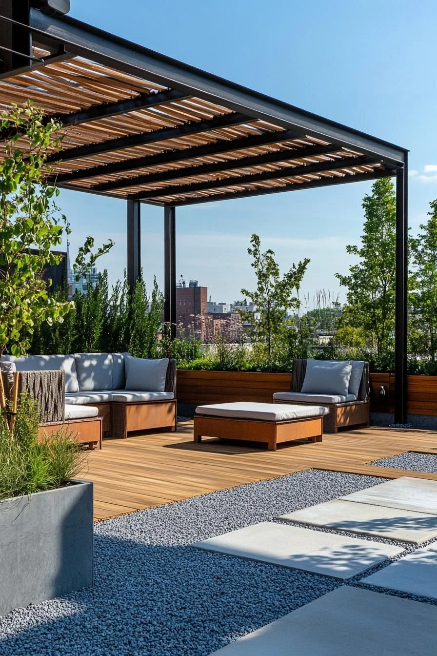 A Stylish Urban Rooftop Getaway