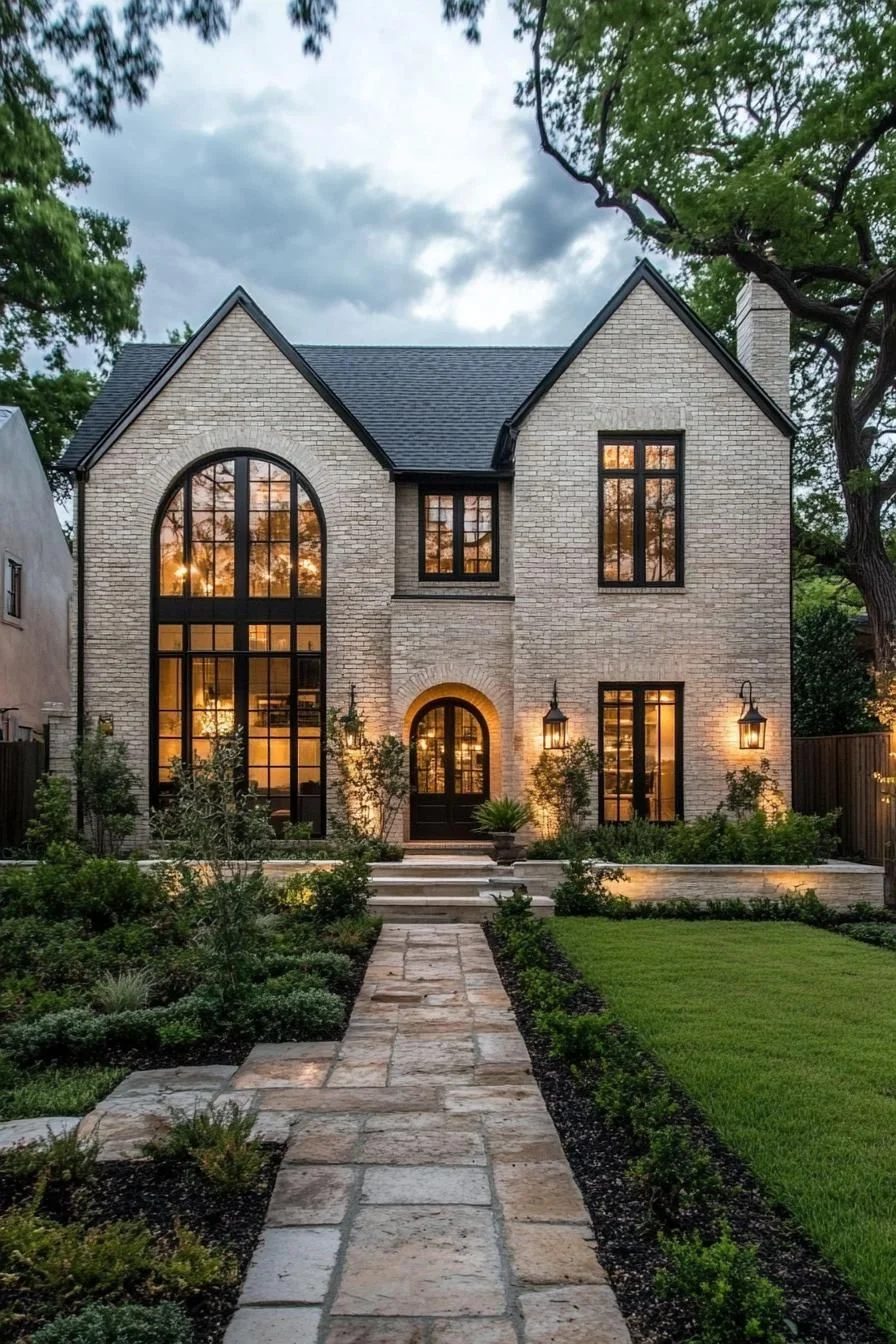 Brick and Glass Tudor Enchantment