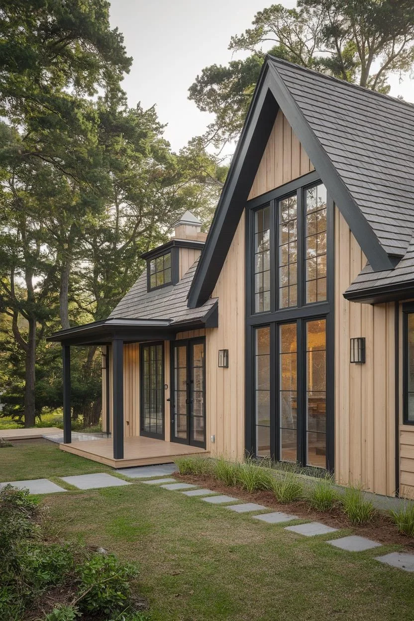 Gabled Cottage Retreat in the Woods