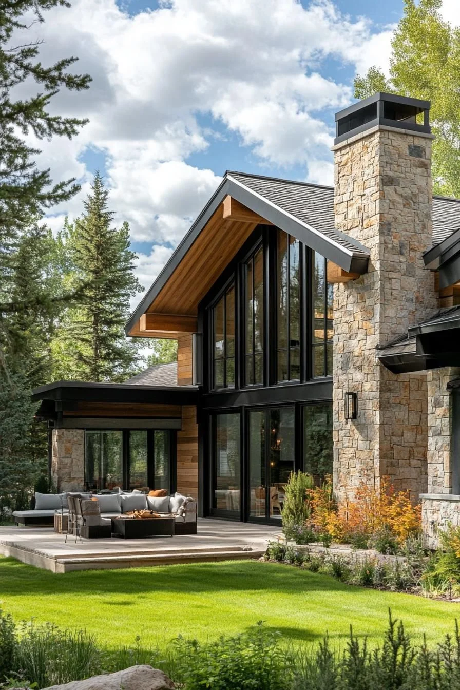A Stone Farmhouse With Country Character