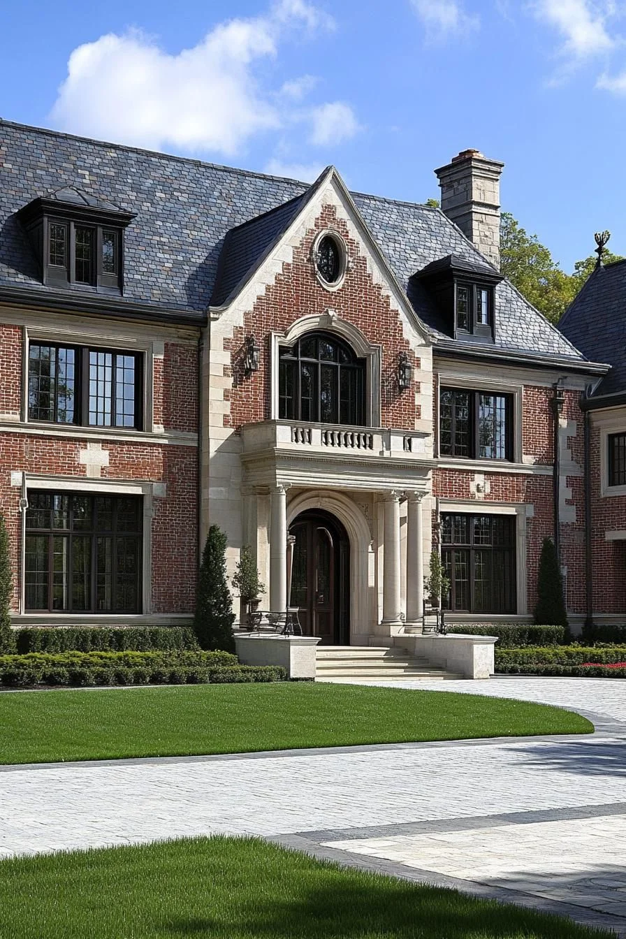 Grand Mansion With Striking Presence