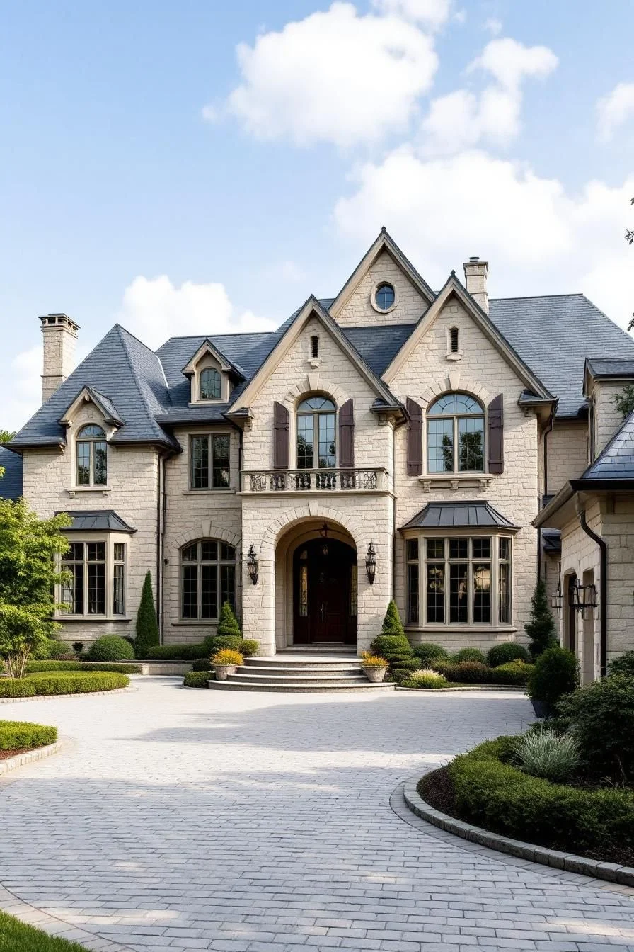 Stately Suburban Dream A Classic Chateau