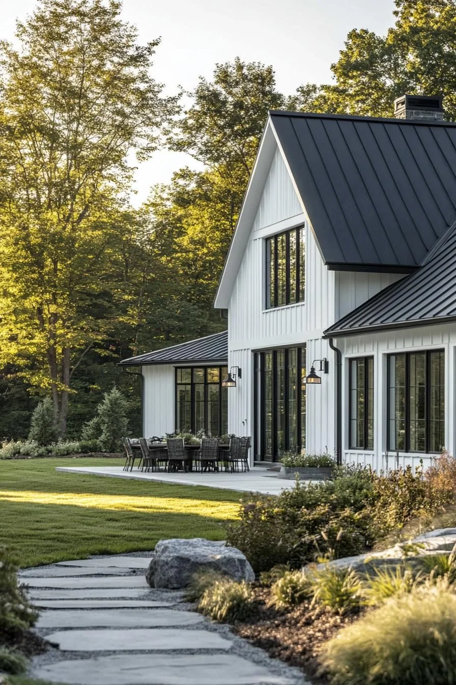 A Mysterious Modern Country Home