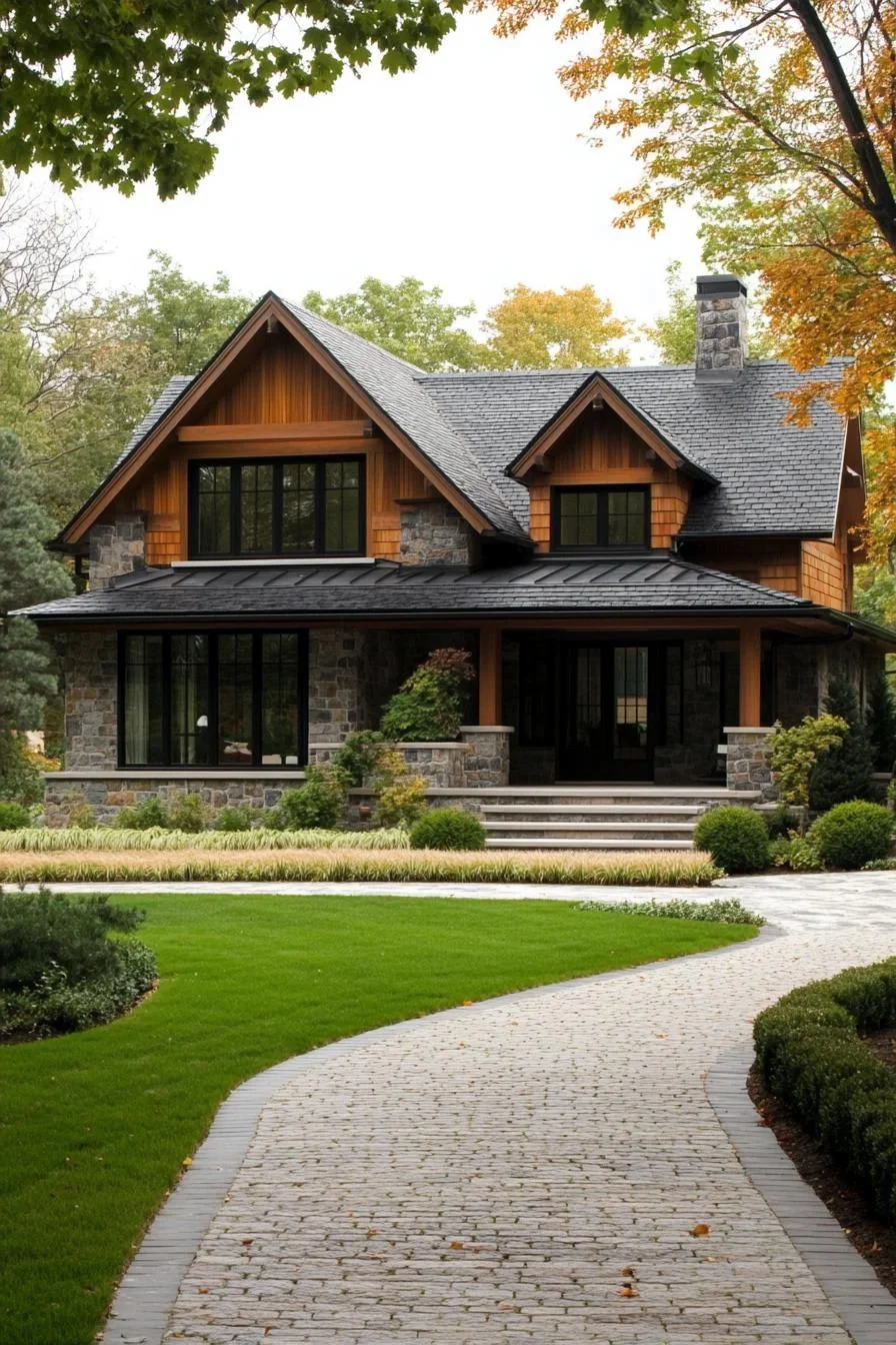 A Stone Story at This Country Chateau