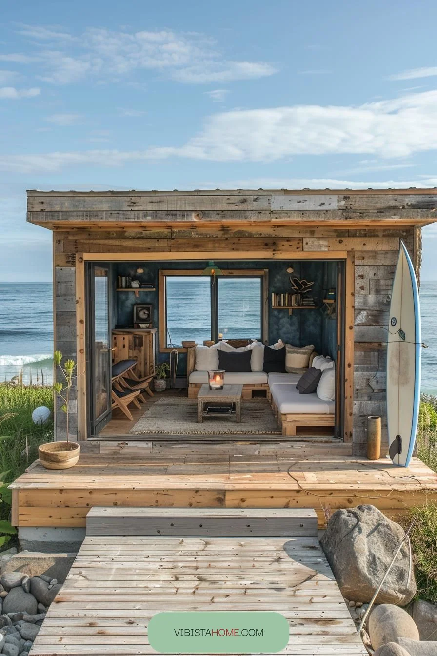 11. Beachside Cabin for Coastal Surfers