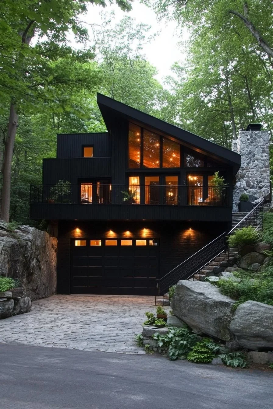 Elevated Elegance Set Amidst Nature