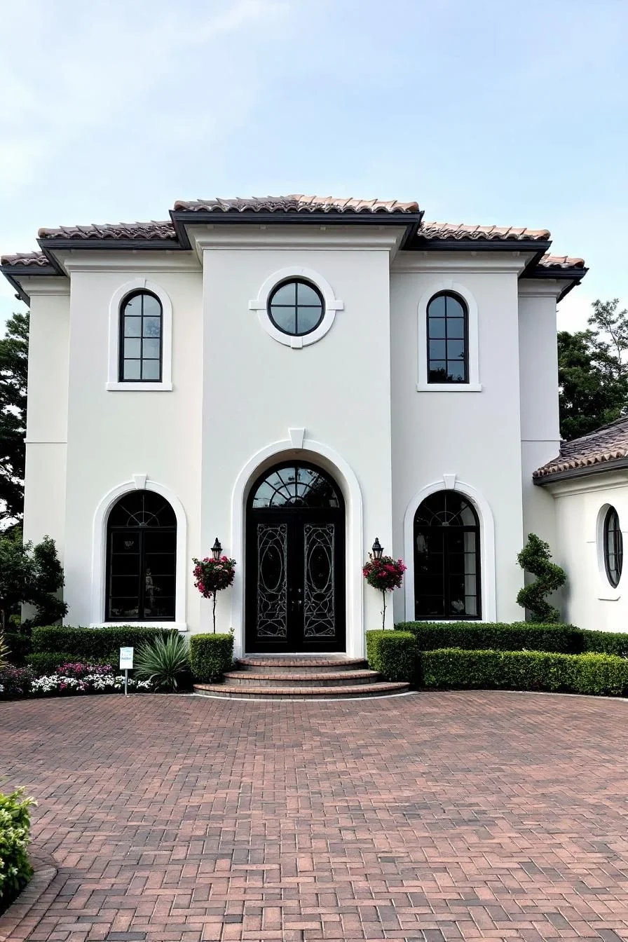 Arched Details Define This Chic Villa